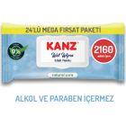 Kanz Natural Care 24x2160 Adet Islak Mendil