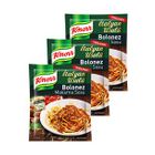 Knorr Spagetti Bolonez 3 x 45 gr Makarna Sosu