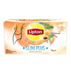 Lipton 20 Adet Poşet Slim Plus Bitki Ve Kayısılı Meyve Çayı