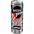 Nescafe Xpress Americano Şekersiz 24x250 ml Soğuk Kahve