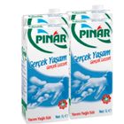 Pınar 4 x 1 lt Yarım Yağlı Süt