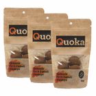 Quoka 3x60 gr Glutensiz Şekersiz Fıstık Ezmeli Kurabiye