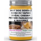 SPANA 330 gr Hot Dog Sosisli Sosu Chedar Peynir Parçacıklı & Mayonez Ev Yapımı Katkısız