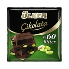 Ülker Bütün Antep Fıstıklı 65 gr %60 Bitter Çikolata