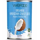 Wefood 400 ml Organik Hindistan Cevizi Sütü