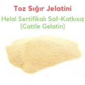 1 kg Toz Sığır Jelatini