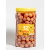 2000 Ayvalık Zeytincilik 940 gr 231-260 Süper Yeşil Pembe Çizik Zeytin
