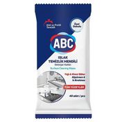 ABC Beyaz 3x120 Yaprak Islak Temizlik Mendili