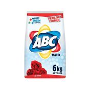 ABC Matik Gül Tutkusu Beyazlar ve Renkliler için 40 Yıkama 6 kg Toz Deterjan