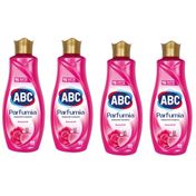 ABC Romantik Gül Konsantre 4x1440 ml Çamaşır Yumuşatıcı
