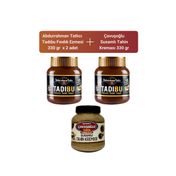 Abdurrahman Tatlıcı 2x330 gr Tadıbu + Çavuşoğlu 330 gr Susamlı Tahin Kreması