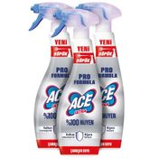 Ace 3 x 700 ml Ultra Köpük Professional Çamaşır Suyu