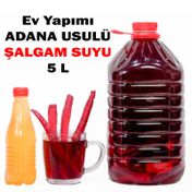 Adasu 5 lt Organik Ev Yapımı Adana Usulü Şalgam Suyu