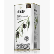 Ahsaf Soğuk Sıkım 5 lt Teneke Natürel Sızma Zeytinyağı