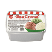 Algida 1400 ml Boncremo Kakao Vanilya Antep Fıstıklı Dondurma