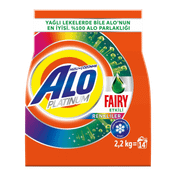 Alo Platinum 2.2 kg Fairy Etkili Renkliler Hızlı Çözülme Toz Deterjan