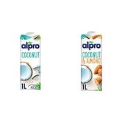 Alpro 1 lt Hindistan Cevizi + 1 lt Hindistan Cevizi Badem İçecek