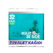Aqua 3 Katlı 32'li Tuvalet Kağıdı