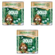 Aqua 3 Katlı 3x40'lı Bambu Tuvalet Kağıdı