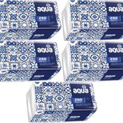 Aqua Tekli 5'li Pratik Mendil 250 Yaprak
