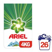 Ariel Dağ Esintisi Beyazlar 26 Yıkama 4 kg Toz Çamaşır Deterjanı