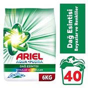 Ariel Dağ Esintisi Beyazlar ve Renkliler 6 kg Çamaşır Deterjanı