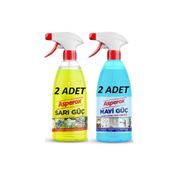 Asperox 2x1 lt Sarı Güç ve 2x1 lt Mavi Güç Sprey