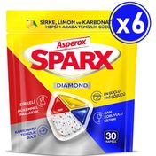 Asperox 6x30 Tablet Sparx Bulaşık Makinesi Deterjanı