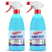 Asperox Mavi Güç 2x1000 ml Sprey Yüzey Temizleyici
