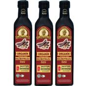 Atışeri Mersin Organik Soğuk Press 3 x 700 gr Keçiboynuzu Özü