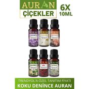 Auran 6x10 ml Çiçekler Saf Esansiyel Uçucu Yağı