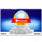 Avansas 360'lı 1 kg Küp Şeker