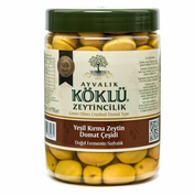 Ayvalık Köklü Zeytincilik 750 gr Domat Yeşil Kırma Zeytin