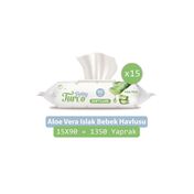Baby Turco 15x90'lı Softcare Aloe Vera Islak Bebek Havlusu