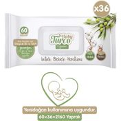 Baby Turco 36x60'lı Doğadan Islak Mendil