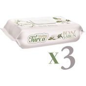 Baby Turco 3x90'lı Beyaz Sabun Kokulu Islak Havlu