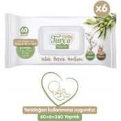 Baby Turco 6x60 360 Adet Doğadan Islak Havlu Mendil