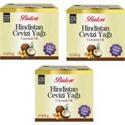 Balen Soğuk Pres Yenilebilir 3x250 gr Hindistan Cevizi Yağı