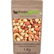 Benim Aktar 1 Kg Karışık Lüks Kuruyemiş
