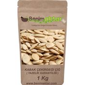 Benim Aktar  1 kg Kavrulmamış Çiğ Kabak Çekirdeği
