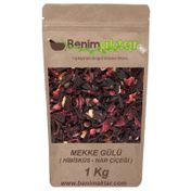 Benim Aktar 1 Kg Mekke Gülü Hibisküs Nar Çiçeği