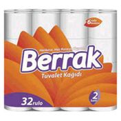 Berrak Çift Katlı 32'li Tuvalet Kağıdı