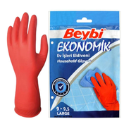Beybi Kırmızı 9,5 No Bulaşık Eldiveni