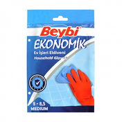 Beybi Small Kırmızı Ekonomik Bulaşık Eldiveni