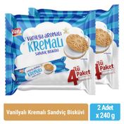 Bifa 240 gr Vanilyalı Kremalı Sandviç Bisküvi