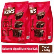 Bifa Kakaolu Vişneli 170 gr Keks Mini Oval Kek