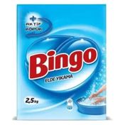 Bingo Elde Yıkama 2,5 kg Toz Çamaşır Deterjanı