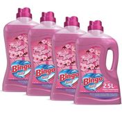 Bingo Fresh 4x2,5 lt Pembe Düşler Ekonomi Paketi Yüzey Temizleyici