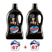 Bingo Siyahlara Özel 2x4 lt Çoklu Paket Sıvı Çamaşır Deterjanı
