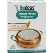 Biodesis 4x1 gr Probiyotikli Yoğurt Mayası